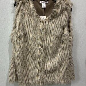 New Say What Vest XL Biege , Tan